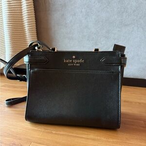 Kate Spade Elegant Black Crossbody Bag
